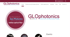 Desktop Screenshot of glophotonics.fr